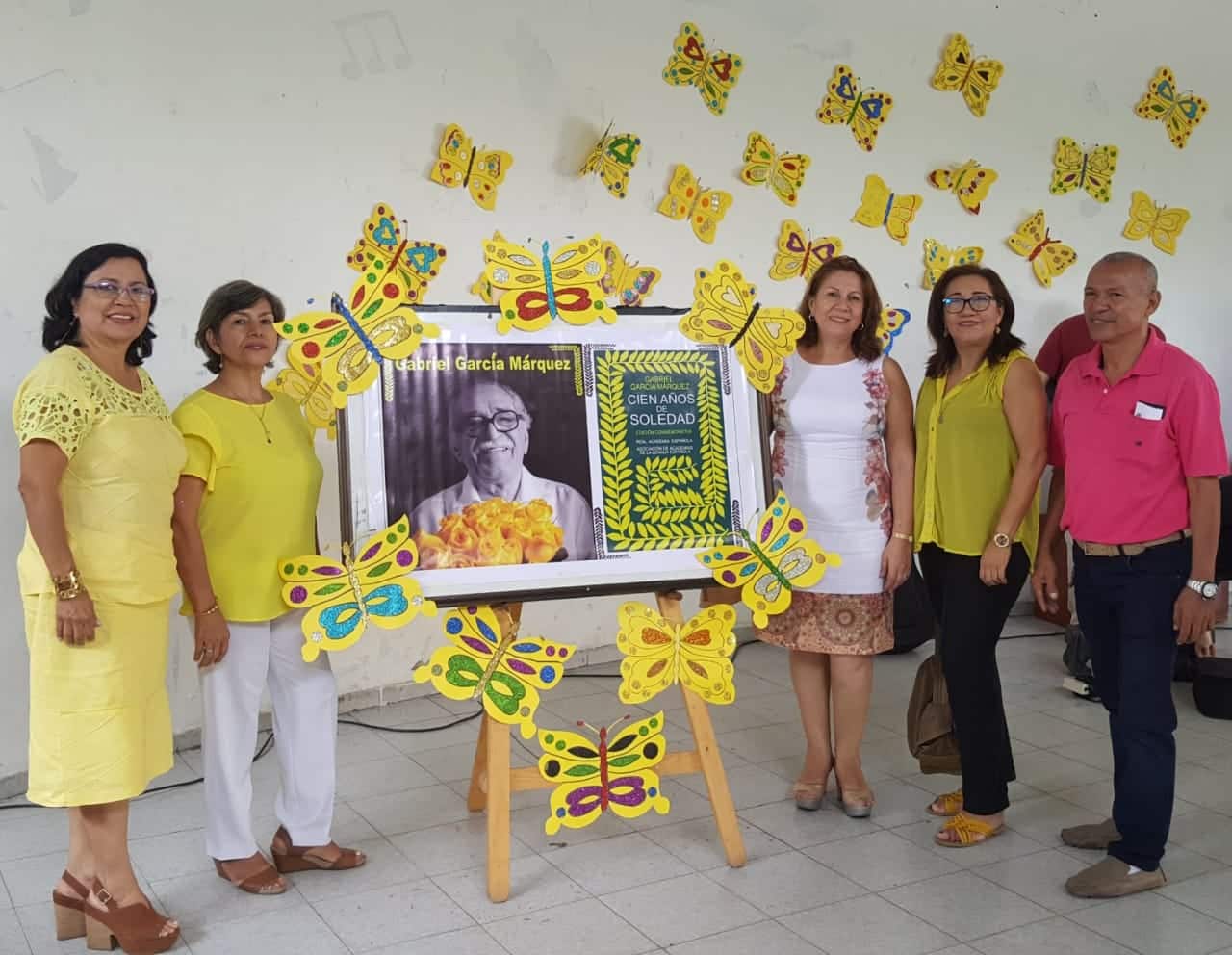 Así se celebró el Día del Idioma en la Institución Educativa Departamental Tierra de Promisión.